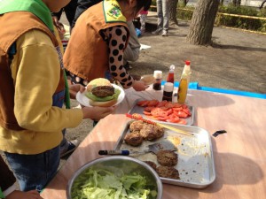 初めてのハンバーガー作り