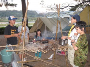 夕食準備