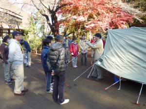 使ったテントを上手に片づけるには？