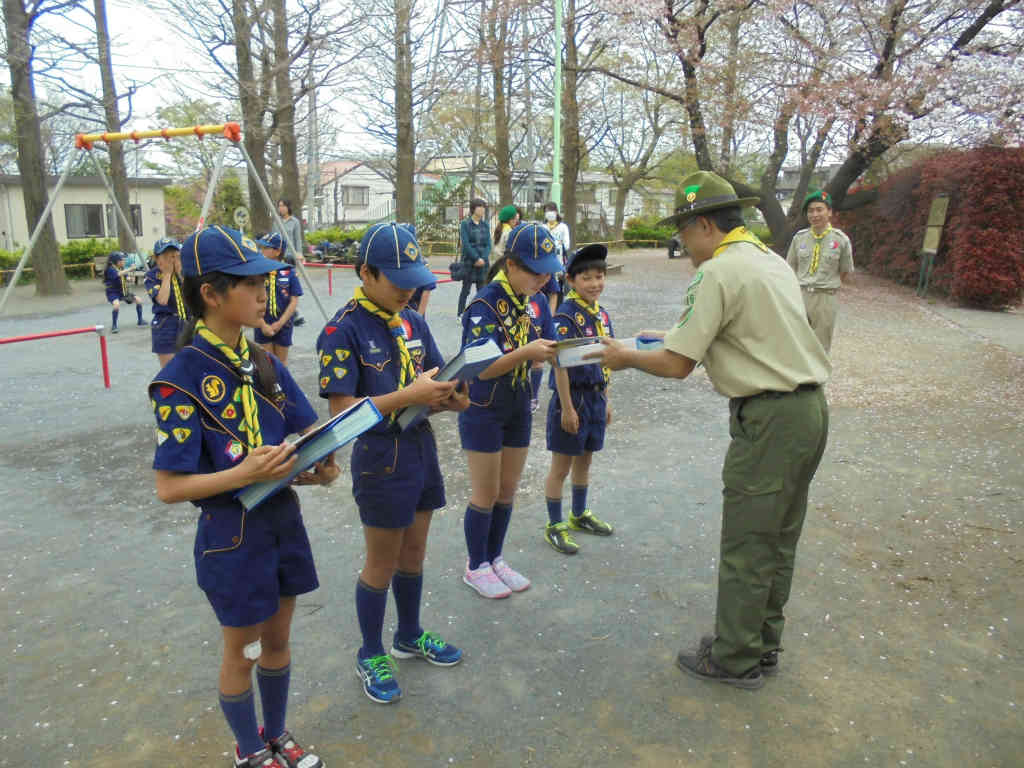 【カブ】隊集会（新組編成発表）