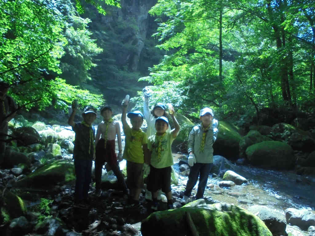 【ビーバー・カブ】夏キャンプ（４６生田地球防衛軍）2日目