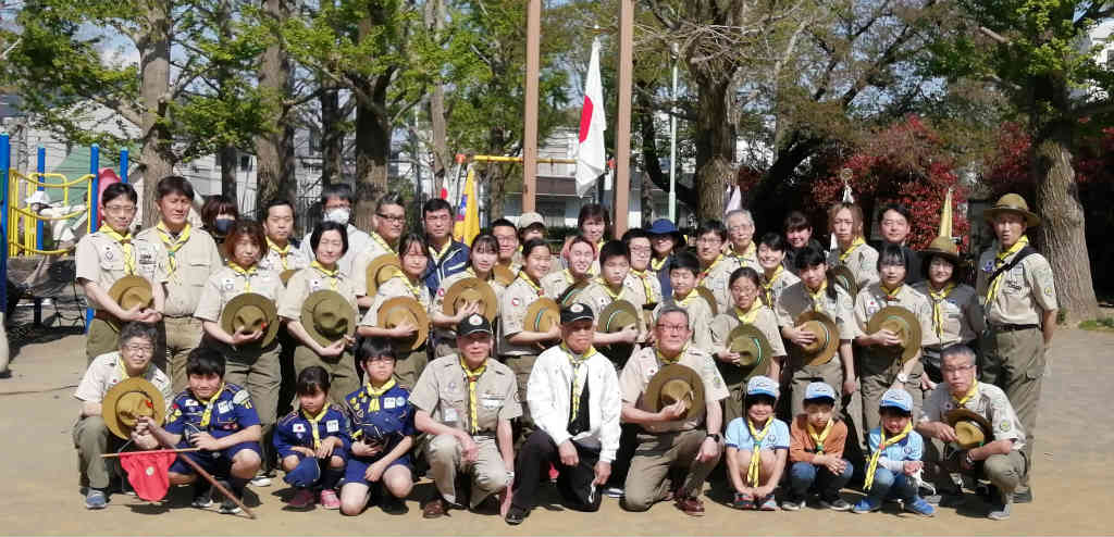 【団集会】２０２１年度_入隊・上進式