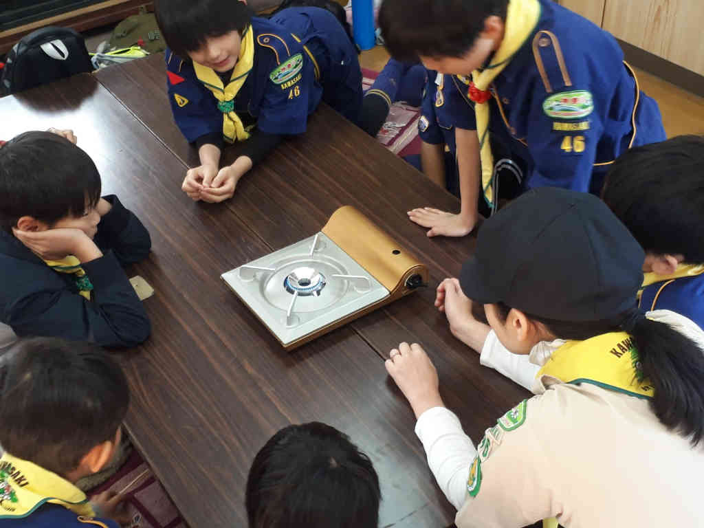 【カブ】隊集会（ＬＰガスの達人）