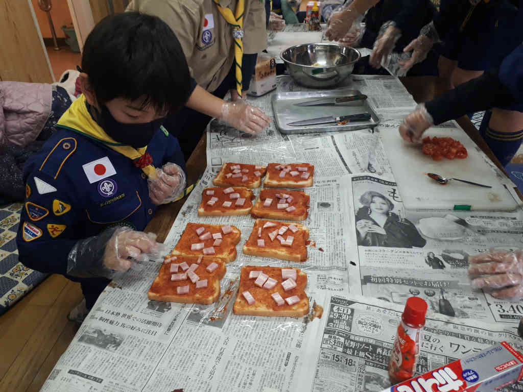 【カブ】隊集会（〇〇料理コンテスト）